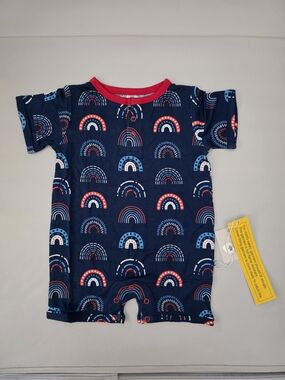 NWT Birdie Bean Anthem Shortie Romper Size 2T